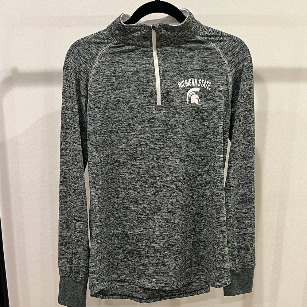 Colosseum Michigan State Green Pullover